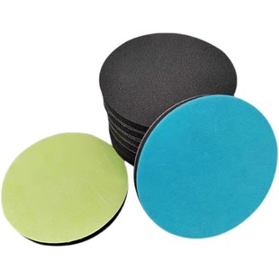 汽车玻璃划痕修复植绒海绵沙纸玻璃抛光砂纸磨片门窗幕墙钢化研磨