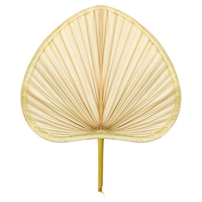 簪花雨古典舞蹈专用手工编织蒲扇