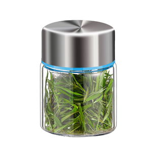 茶叶罐子旅行便携式茶叶盒迷你随身小茶盒茶叶存储罐密封小茶叶罐