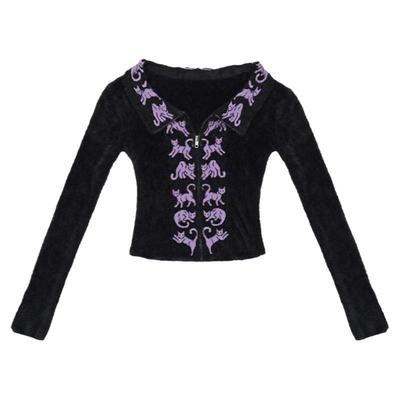 QUORRASCHORD美式复古毛衣