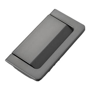 榻榻米衣柜内抽屉隐形暗拉手平板拉扣柜门折叠隐藏翻盖把手免打孔