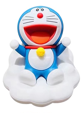 正版哆啦A梦星空车载家居摆件