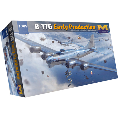 HKMODELB-17G轰炸机1/48拼装模型