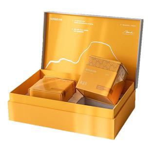 新款黄金芽包装盒高档安吉白茶礼品盒120g装天目湖白茶空礼盒定制