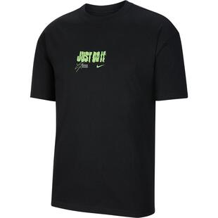 Nike/耐克官方正品2025男士圆领套头针织透气耐穿短袖IV6814-010