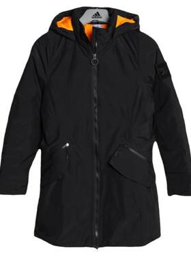 REEBOK女子简约修身百搭运动棉服