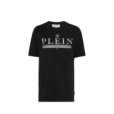 PHILIPP PLEIN 2026年春夏季女士经典plein圆领宽松短袖T恤