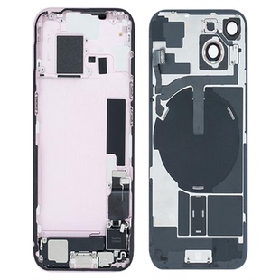 适用于苹果15拆机后玻璃15plus原装拆机后盖玻璃15promax中框总成