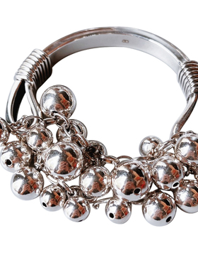 秒杀纯银70克左右转运珠足银990手镯有求必应个性小众女生礼物