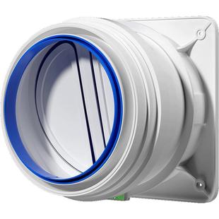 厨房烟道专用止逆阀抽油烟机排烟风管变径止回阀防烟宝单向止烟阀