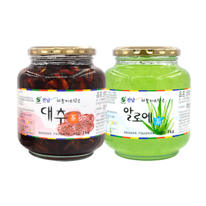 韩国原装进口全南蜂蜜大枣1000g