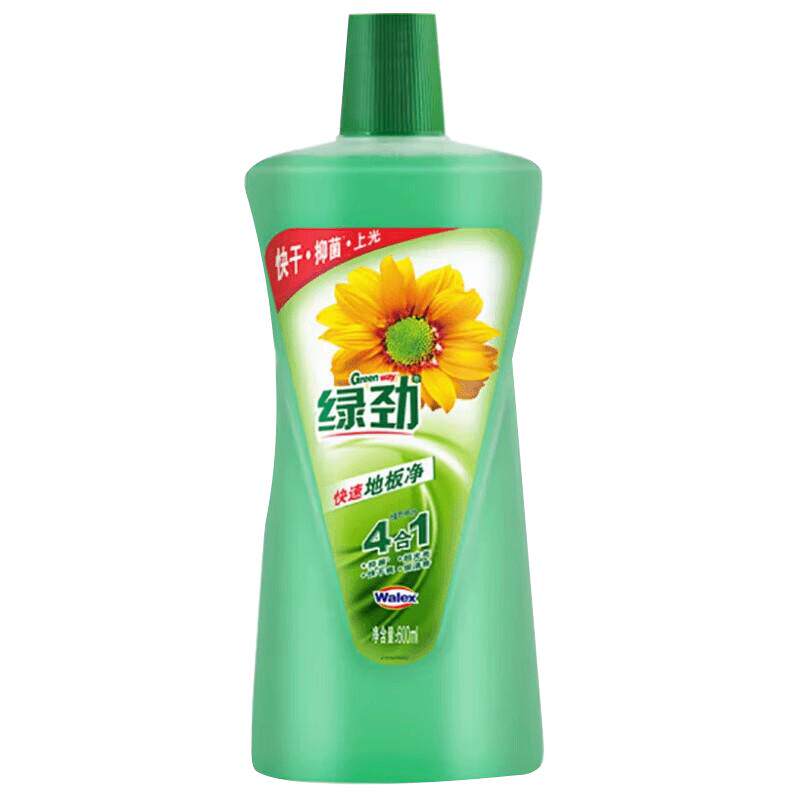 绿劲地板净木地板清洁剂瓷砖厨房木地板护理保养家用600ml