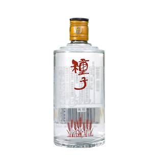 金种子白酒种子纯粮520浓香型粮食酒固态法白酒1*6/箱42度520ml