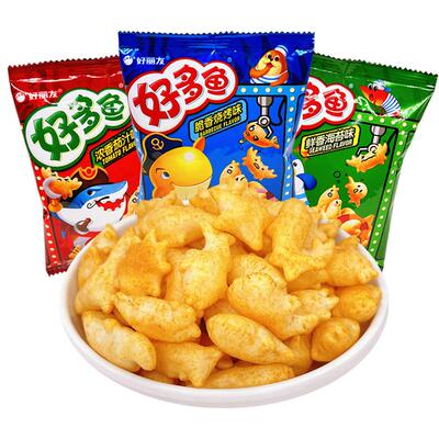 好多鱼焙烤儿童解馋网红零食年货