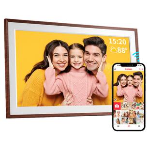 64G高清智能数码相框15.6英寸触摸屏WiFi电子相册挂墙云相框礼品