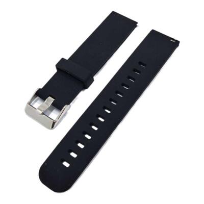快拆通用硅胶生耳表带22mm