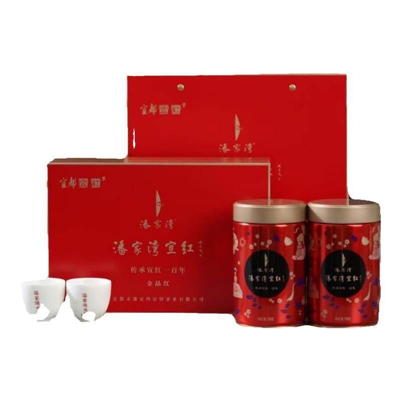 2026新茶 潘家湾宜红 金品红红茶茶叶 宜昌宜都宜红工夫茶礼盒