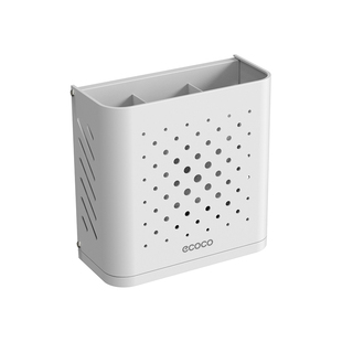 ecoco厨房刀架置物架新款家用壁挂式多功能菜刀架一体刀具收纳架