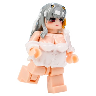 胜利女神nikke妮姬神罚美少女动漫乐高人仔人偶积木手办模型玩具