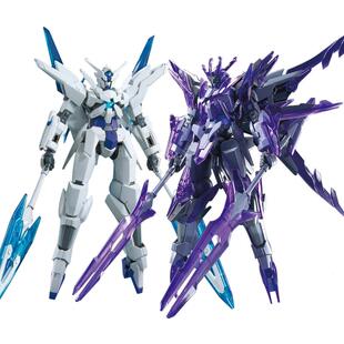 【自营】万代高达拼装模型HGBF 1/144创战者034 050瞬变 冰川高达