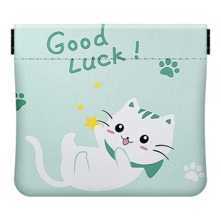 卡通弹口耳机包收纳袋布袋数据线手机耳机线蓝牙耳塞电源头收纳包充电线整理盒数码U盘U盾迷你便携保护套袋子