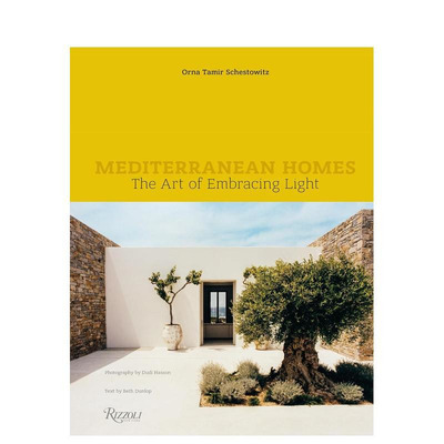 【现货】地中海式住宅：拥抱光线的艺术 Mediterranean Homes: The Art of Embracing Light 英文建筑设计 Rizzoli 正版进口书