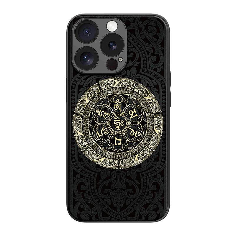 适用于苹果iphone16promax手机壳15plus小众magsafe磁吸14六字真言13硅胶防摔超薄全包镜头边框简