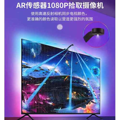 电视背景同屏灯带音乐显示器屏随智能灯幻彩同步条蓝牙氛围TV电脑