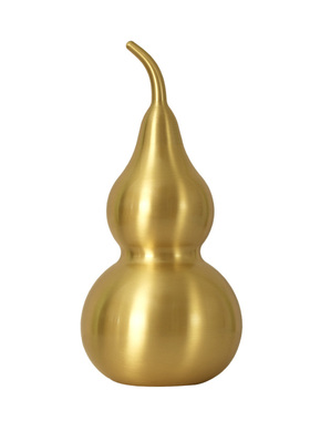 全铜拉丝招财商务送礼葫芦摆件