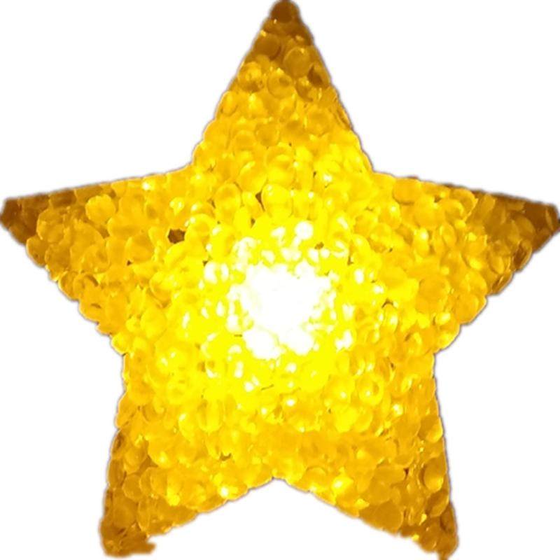 创意节日舞台演出道具手持星星灯舞蹈表演合唱手拿发光五角星星灯