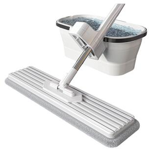 新款加大免手洗平板拖把家用免洗一拖懒人净地拖布拖地神器大墩布