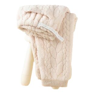 孕妇睡裤月子秋冬季加绒加厚调节托腹裤法兰绒宽松产妇珊瑚绒外穿