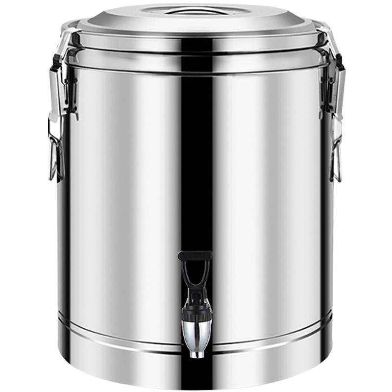 大容量不锈钢保温桶保温饭桶粥桶汤桶双层带水龙头摆摊长效米饭
