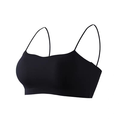 清爽冰丝背心自带胸垫自然有型