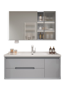 【包安装】橡木烤漆浴室柜