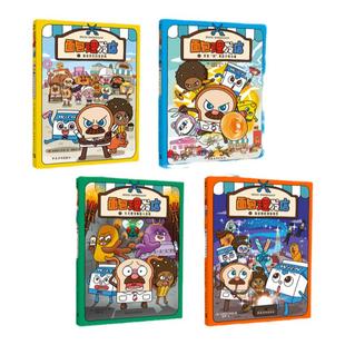 面包理发店 全8册 4岁+爆笑励志成长面对困难勇往直前励志漫画小怪兽工作室面包托尼牛奶小威趣味绘本漫画书籍 【ZQXS】