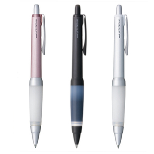 日本进口UNI三菱SXN-1000金属杆重手感中油笔Jetstream水笔黑武士软握胶0.7mm圆珠笔可换0.5mm中性笔芯