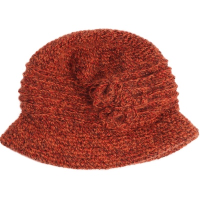 秋冬季加厚保暖全手工护耳毛线帽
