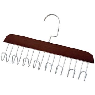 多功能吊带衣架宿舍挂钩实木背心文胸收纳挂衣神器衣柜波浪省空间