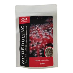 美国BOXSEA两只小鱼NP豆NPX海缸荷兰豆海水鱼缸固体碳源降NO3 PO4