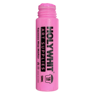 18mm涂鸦流淌笔圆头签名笔油漆笔50ml油性笔荧光笔可加墨水使