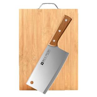 阳江正宗菜刀菜板二合一刀具厨房套装组合家用十大品牌锋利宿舍用