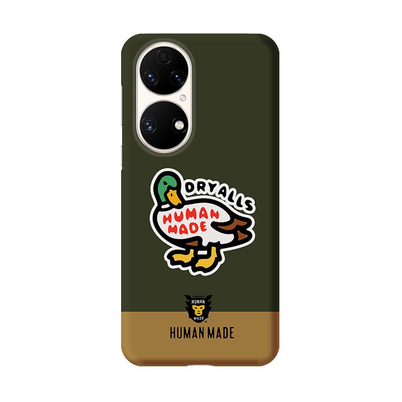 适用华为P60PRO手机壳新款pura70/mate70个性创意p50/Mate40/Mate30/p40韩国涂层半包硬