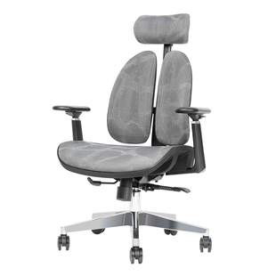 普格瑞司W05人体工学椅子护腰电脑椅电竞椅家用舒适办公椅双背椅