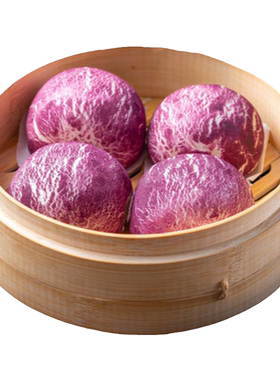 精丰粗粮紫薯包冷冻包子广州360g