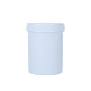 塑料桶1000g克白色pp固体瓶粉末分装瓶100g250g500g膏盒大口瓶
