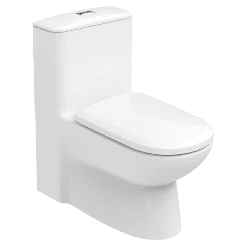大冲力虹吸简约优雅风连体坐便器