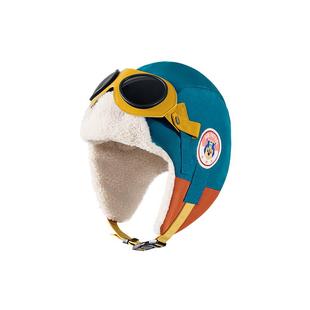 汪汪队儿童帽子秋冬款飞机帽飞行员帽2024冬季新品护耳帽加绒保暖