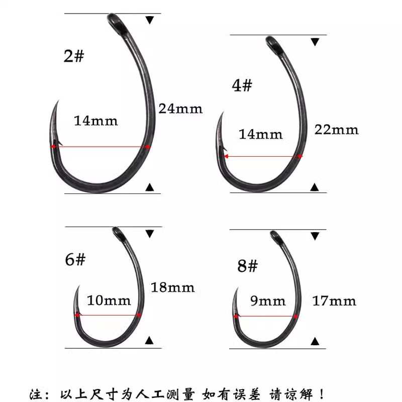 李小毛二代欧鲤钓反底钓组短子线防缠绕远投海竿专用成品反底线组