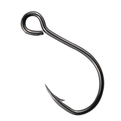 管付大眼钩有倒刺鱼钩钩